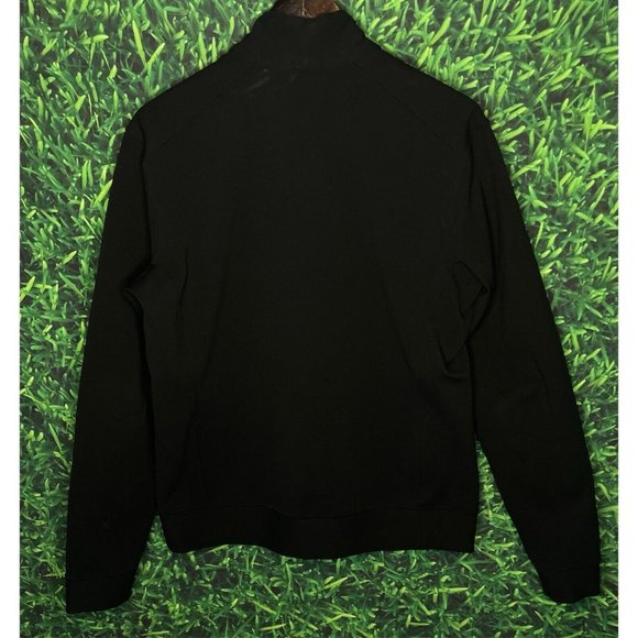 Lululemon Sojourn Track Jacket Large Black Full Zip Stretch Softshell Warpstreme - Picture 6 of 7